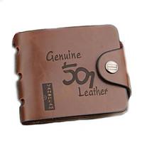 Men Wallets Hollow Out Genius Leather Coin Purses Holders Cow Leather Male Clutch Money Pocket