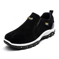 Men\'s Athletic Shoes Spring Fall Comfort PU Casual Flat Heel Black Blue Yellow Gray
