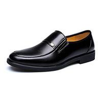 Men\'s Shoes Office Career/Casual Loafers Black