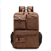 Men Canvas Casual / Outdoor Backpack