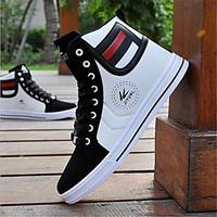 Men\'s Sneakers Spring Summer Fall Winter Comfort PU Office Career Casual Flat Heel