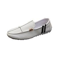 mens loafers slip ons spring fall comfort pu casual flat heel others b ...