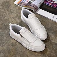 mens sneakers comfort canvas tulle spring casual black white flat