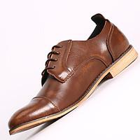 mens oxfords comfort cowhide leather office career party evening casua ...