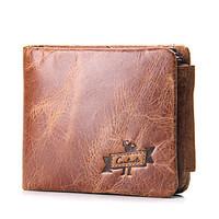 Men Cowhide Casual Wallet All Seasons