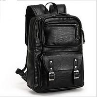 Men Cowhide Casual / Outdoor Backpack