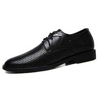 mens oxfords spring summer formal shoes cowhide office career party ev ...