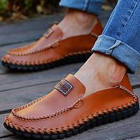 mens shoes outdoor office career party evening casual leather loafers  ...