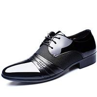 Men\'s Oxfords Spring Summer Fall Winter Formal Shoes Comfort Cowhide Office Career Casual Party Evening Black Brown Walking