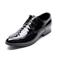 Men\'s Shoes Amir 2017 Gentry Business Party / Office Black Comfort Pantent Leather Oxfords for Sales Promotions