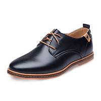 Men\'s Shoes Wedding / Outdoor / Office Career / Party Evening / Athletic / Casual Oxfords Black / Brown