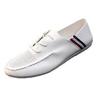 mens loafers slip ons comfort cowhide spring fall casual walking comfo ...