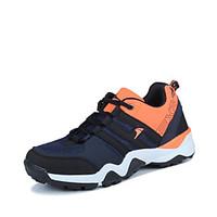 Men\'s Athletic Shoes Spring Summer Fall Winter Mary Jane Leather Casual Flat Heel Lace-up Black Blue Green Orange Running