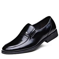 Men\'s Loafers Slip-Ons Spring Summer Fall Winter Comfort Leatherette Outdoor Office Career Casual Party Evening Flat Heel Ruffles