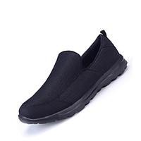 Men\'s Sneakers Gladiator Tulle Summer Fall Outdoor Casual Flat Heel Gray Dark Blue Black Flat