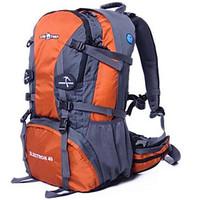 Men Sports Leisure Bag Oxford Cloth All Seasons Sports Outdoor Professioanl Use Camping Hiking Climbing Zipper Black Orange Ruby