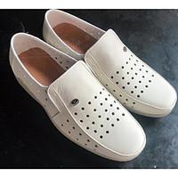 mens sneakers comfort cowhide spring casual white flat