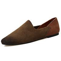 mens loafers slip ons spring fall comfort cowhide suede outdoor athlet ...