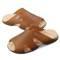 mens sandals comfort hole shoes rubber spring casual light brown light ...