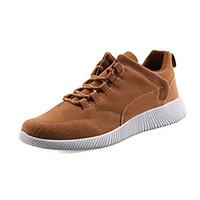 Men\'s Sneakers Spring Summer Fall Comfort Light Soles Suede Outdoor Athletic Casual Flat Heel Lace-up Running Shoes