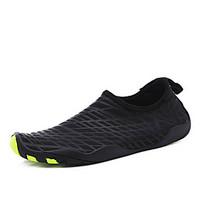 Men\'s Athletic Shoes Comfort PU Summer Outdoor Flat Heel Black/White Green Gray Black Under 1in