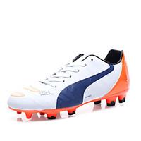 mens athletic shoes comfort pu spring outdoor soccer lace up flat heel ...