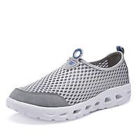 Men\'s Athletic Shoes Comfort PU Summer Outdoor Flat Heel Royal Blue Light Grey Dark Grey Under 1in