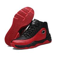 mens athletic shoes comfort microfibre spring casual red black white f ...