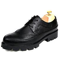 mens oxfords spring fall others leather office career weeding flat hee ...