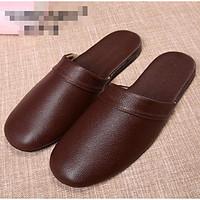 mens slippers flip flops spring comfort light soles leather casual