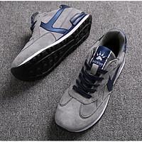 mens sneakers spring comfort pigskin tulle casual