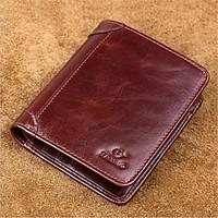 men wallet pu casual outdoor black brown