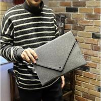 men pu casual waist bag