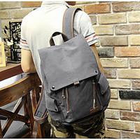 Men Canvas Casual Backpack