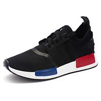 mens sneakers summer fall comfort tulle outdoor casual flat heel black ...