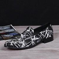 mens shoes amir pure manual abstract painting stage show wedding eveni ...