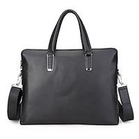 Men\'s leather business briefcase casual handbag head layer cowhide men\'s bag