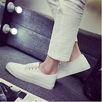 mens sneakers comfort tulle spring casual black white flat