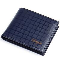 Men Wallets Purse cowhide Male Short Casual Design Brand Real Leather Money Pocket Men Card Holder