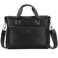 Men Briefcase Oxford Cloth All Seasons Handbag Male Zipper Leisure Business Bag Waterproof Black Briefcase Men Casual D247-5