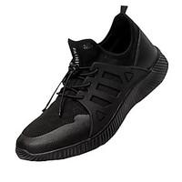 mens athletic shoes comfort tulle spring fall outdoor lace up flat hee ...