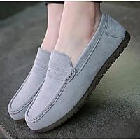 mens sneakers comfort suede spring casual navy blue gray black flat