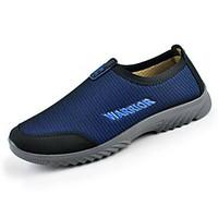 mens loafers slip ons comfort tulle spring casual royal blue navy blue ...