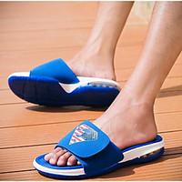 mens slippers flip flops spring comfort pu casual blue yellow black