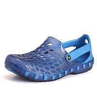 mens sandals summer comfort hole shoes light soles microfibre leather  ...