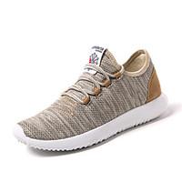 Men\'s Sneakers Spring Summer Comfort Light Soles Tulle Outdoor Athletic Casual Flat Heel Running Shoes