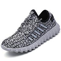 Men\'s Athletic Shoes Comfort PU Spring Fall Outdoor Flat Heel Khaki Red Gray Black Flat