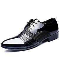 Men\'s Shoes Amir 2016 Gentry Business Party/Office Black/Brown Comfort Pantent Leather Oxfords for Sales Promotions