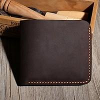 men cowhide professioanl use wallet