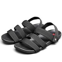 mens sandals comfort couple shoes fabric spring casual blue gray black ...